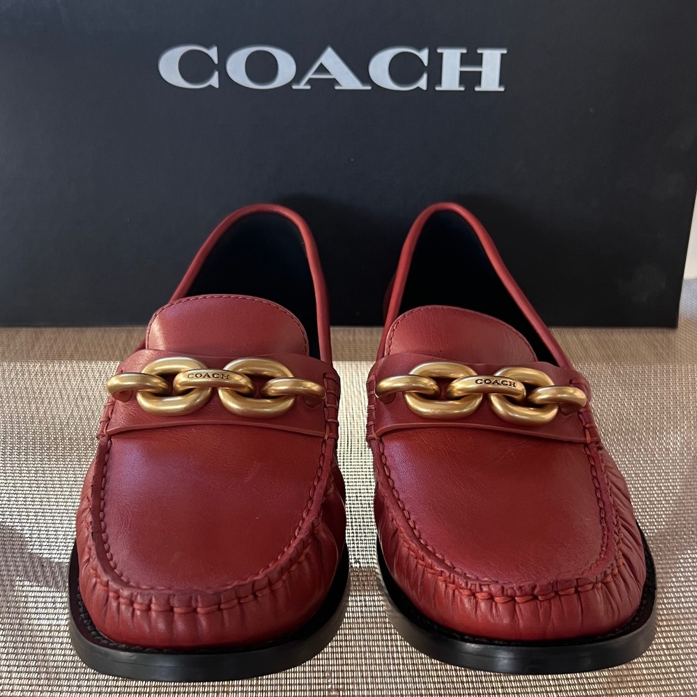 Womans Coach loafers size 7